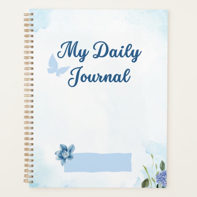Agenda Blue Breeze Planner (Anverso)
