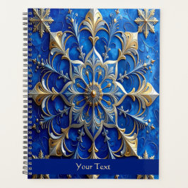 Agenda Blue Decorative Holiday Planner