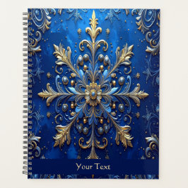 Agenda Blue Decorative Holiday Planner