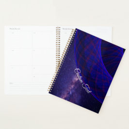 Agenda Blue Donuts In Outer Space Geometric Planner