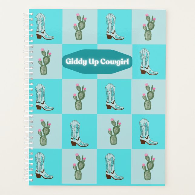 Agenda Blue Giddy Up Cowgirl (Anverso)