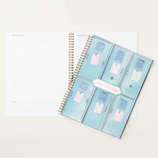 Agenda Blue High School Lockers (Demostración)