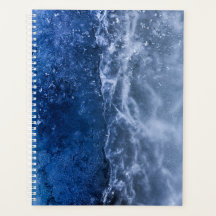 Blue Ice Crack Resumen Foto de Arte