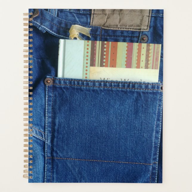 Agenda Blue jeans Planner (Anverso)