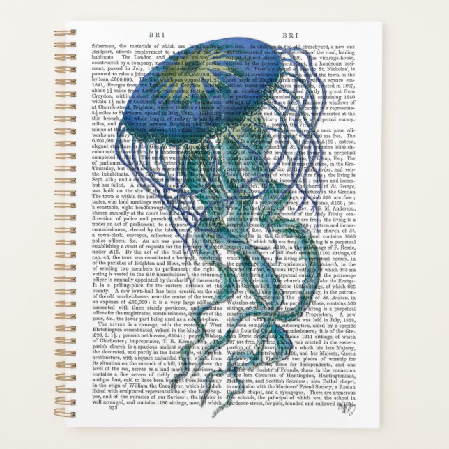 Agenda Blue Jellyfish (Anverso)