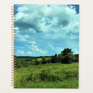 Agenda Blue Ridge Parkway cerca de Floyd, Virginia