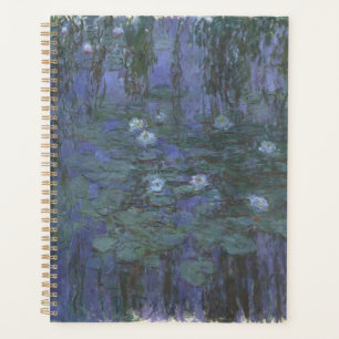 Agenda Blue Water Lilies Monet