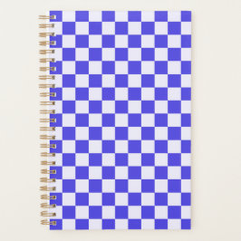 Agenda Blueberry cream checkered pattern
