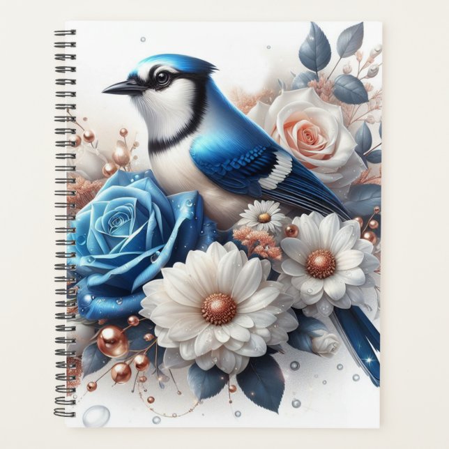 Agenda Bluejay, Rosas y dias (Anverso)