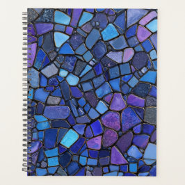 Agenda BluePurpleMosaicTile