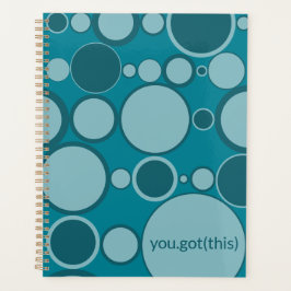 Agenda Blues y burbujas - Tienes esto para las mujeres te