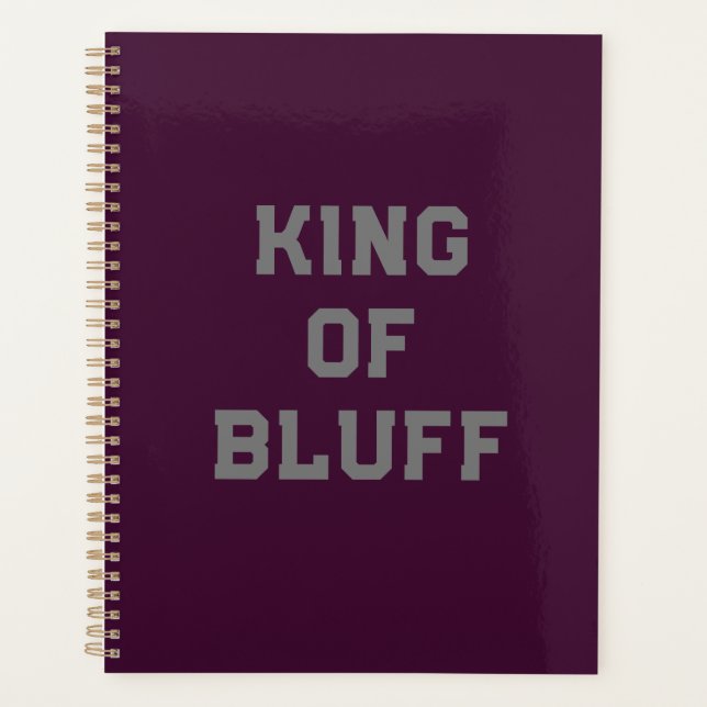 Agenda Bluff King Planner (Anverso)