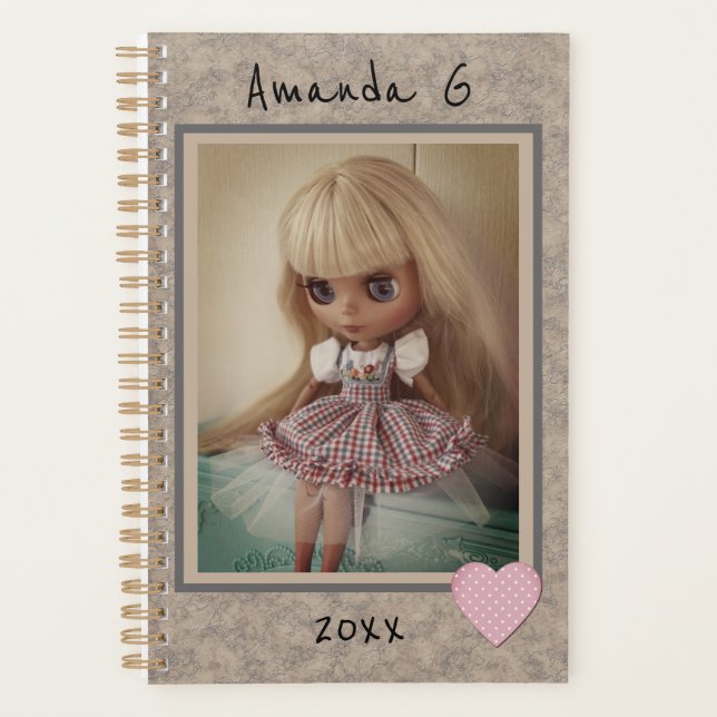 Agenda Blythe muñeca vintage diseño retro antiguo persona (Anverso)
