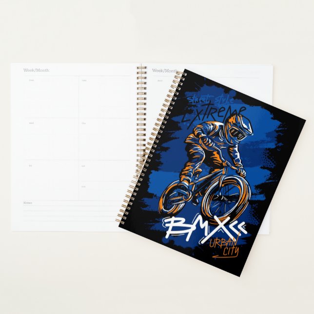 Agenda Bmx Bicycle Urban Graffiti streetwear  (Demostración)