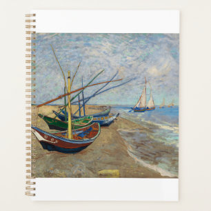 Agenda Boas de pesca en la playa de Saintes Maries 1888