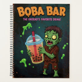 Agenda Boba Bar – The Undead’s Favorite Drink! Planner