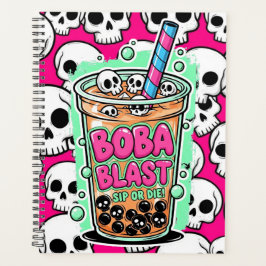 Agenda Boba Blast – Sip or Die! Planner
