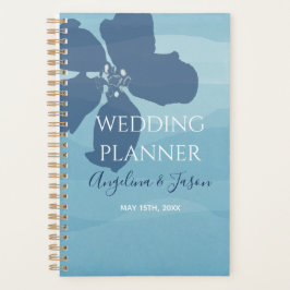 Agenda Boda Azul Polvoriento