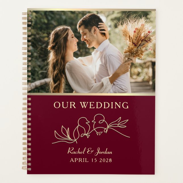 Agenda Boda con Foto (Anverso)