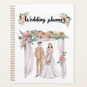 Agenda Boda de acuarela adorable