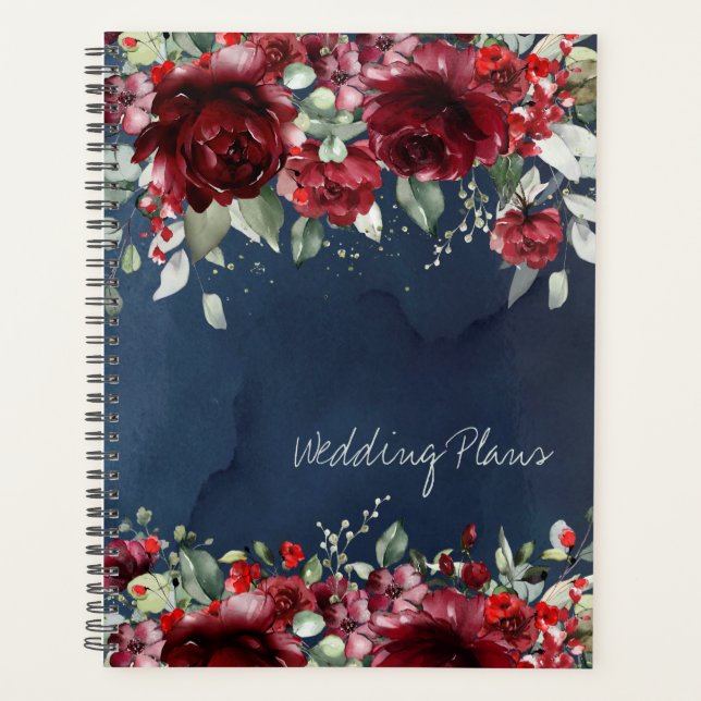 Agenda Boda De Arbor De Rosas (Anverso)