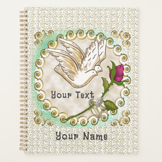 Agenda Boda de Dove (Anverso)