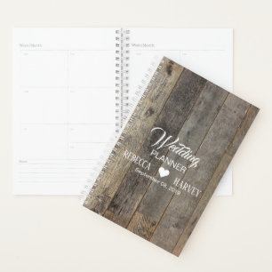 Agenda boda de granero de grano de leña rústico occidenta