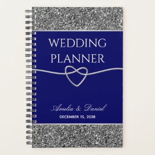 Agenda Boda de invierno azul real