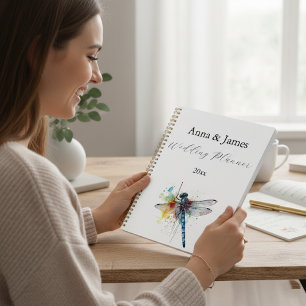 Agenda Boda de la libélula, personalizado