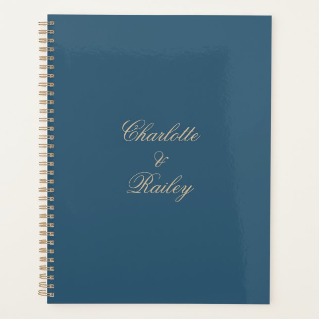 Agenda Boda de la Marina (Anverso)