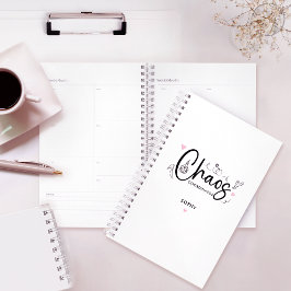 Agenda Boda del coordinador del caos