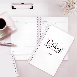 Agenda Boda del coordinador del caos