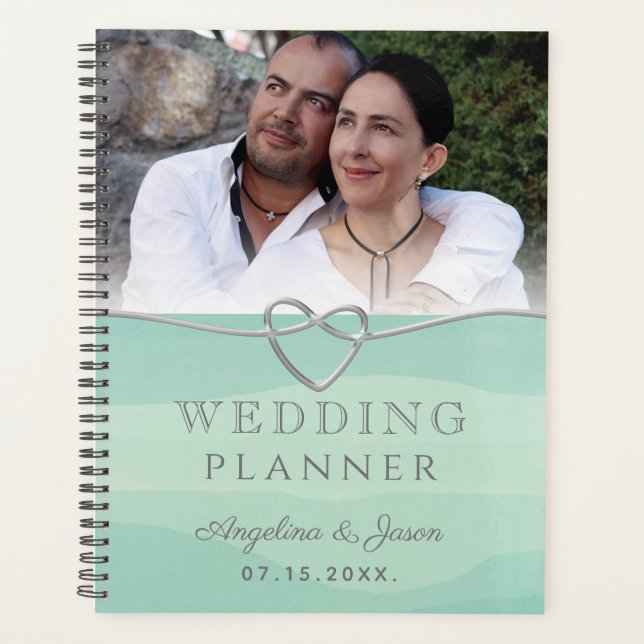 Agenda Boda Foto Menta (Anverso)
