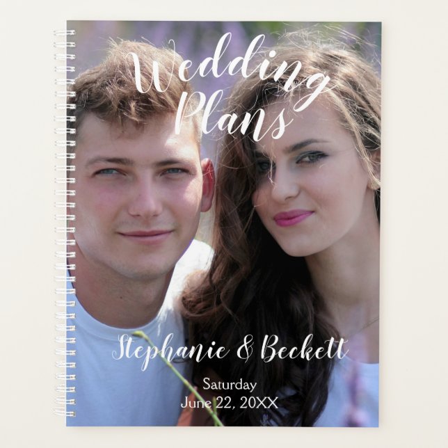 Agenda Boda fotográfico (Anverso)