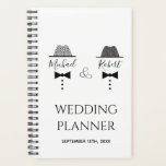 Agenda Boda gay<br><div class="desc">Planifique su día perfecto con este moderno,  elegante y moda planificador de bodas gay en blanco y negro. Diseñado para mantener su celebración organizada y elegante,  este único planificador ofrece una experiencia perfecta para parejas del mismo sexo que buscan crear un boda memorable y hermoso.</div>