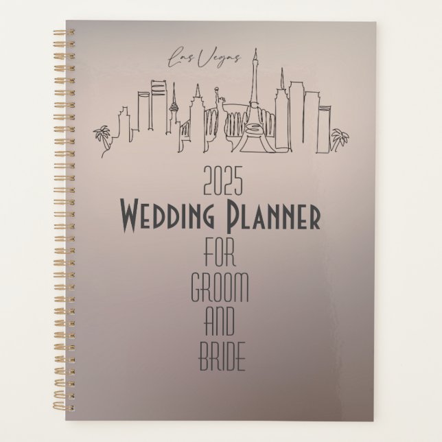 Agenda Boda temática de Las Vegas (Anverso)