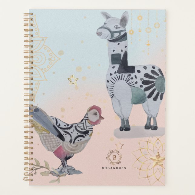 Agenda "Boganhues Farmyard Fusion" (Anverso)