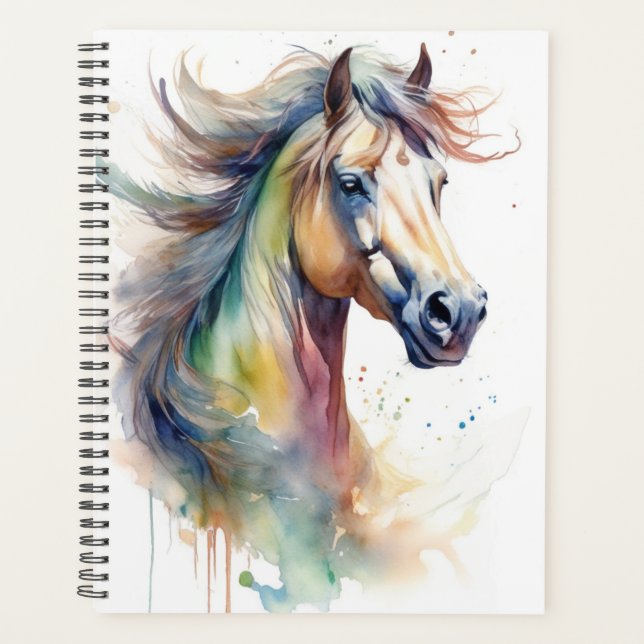 Agenda Boho Horse Planner (Anverso)