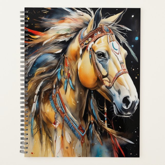 Agenda Boho Horse Planner (Anverso)