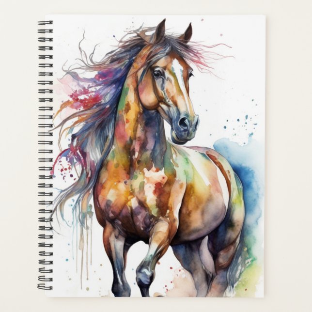 Agenda Boho Horse Planner (Anverso)