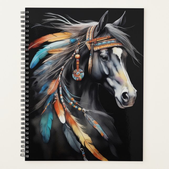 Agenda Boho Horse Planner (Anverso)