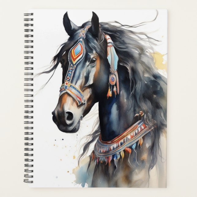 Agenda Boho Horse Planner (Anverso)