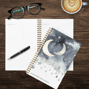 Agenda Boho Moons & Stars Planner