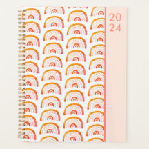 Boho naranja arcoiris