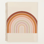 Agenda Boho Rainbow Beige Terracotta<br><div class="desc">Arco Iris - Arco Iris Boho - Arcos Abstractos - Beige Neutral / Terracota.</div>