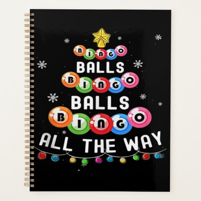 Agenda Bolas de Bingo Bingo Todo el Camino (Anverso)