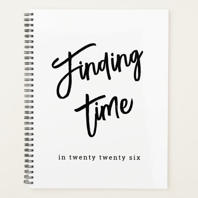 Agenda Bold Script Typography Black & White Custom Name (Anverso)