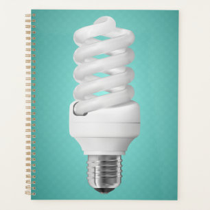 Agenda Bombilla Fluorescente Compacta Espiral Moderna