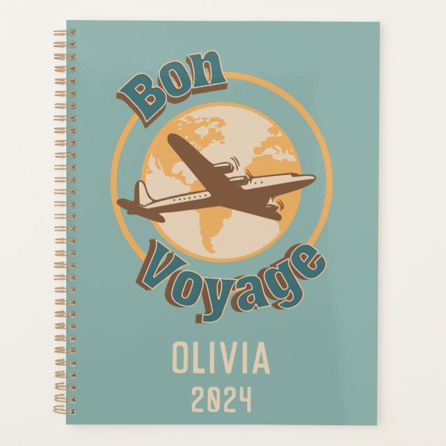 Agenda Bon Voyage Viajemos por el diseño mundial (Anverso)