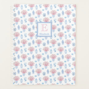 Agenda Bonito Blue White Y Pink Ginger Jar Home School